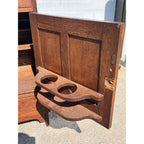 Original Antique Arts & Crafts Mission Quartersawn Oak Gentlemen's Bar Cabinet