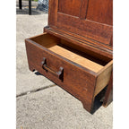 Original Antique Arts & Crafts Mission Quartersawn Oak Gentlemen's Bar Cabinet
