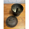 Antique 1920s Primitive Farmhouse Metal Bunt Fruit Cake Baking Mold By FRIES Co.