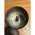 Antique 1920s Primitive Farmhouse Metal Bunt Fruit Cake Baking Mold By FRIES Co.