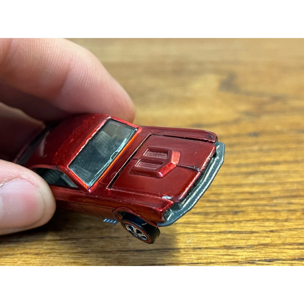1968 Hot Wheels Redline Custom Mustang Red US -- EXCELLENT MINTY