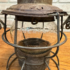 Chicago Milwaukee St Paul Railroad Adlake Kerosene Lantern Kero Clear Embossed Globe