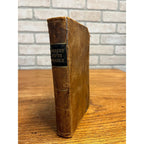 1848 Sanders The School Reader Fifth Volume Hardcover Book Revised Edition Antique