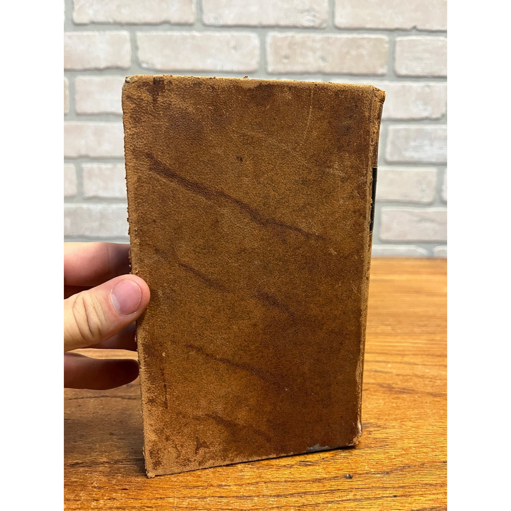 1848 Sanders The School Reader Fifth Volume Hardcover Book Revised Edition Antique