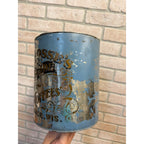 1900s Louise Losse's Tea& Coffee General Store Advertising Display Tin Kitchen Milwaukee Wis