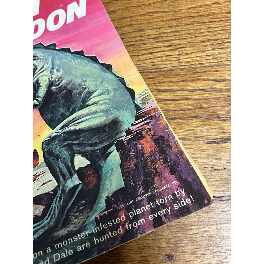 Gold Key FLASH GORDON No. 1 (1965) The Eyes of Opto Dinosaur Silver Age - Good