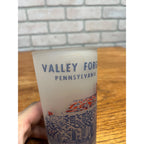 Vintage Federal Frosted Glass Pennsylvania Valley Forge Washingtons Headquarters
