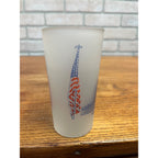 Vintage Federal Frosted Glass Pennsylvania Valley Forge Washingtons Headquarters