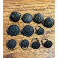 Lot of 11 WWI WW1 US Army Eagle Metal Coat Buttons Scovill & R-L Mfg Co.