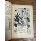 1946 October Halloween Cover Children's Play Mate Magazine 2 Witches on Broom