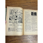 1946 October Halloween Cover Children's Play Mate Magazine 2 Witches on Broom