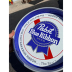 1981 Pabst Blue Ribbon Beer Tray Real Taste Of Beer Give That Man A Blue Ribbon