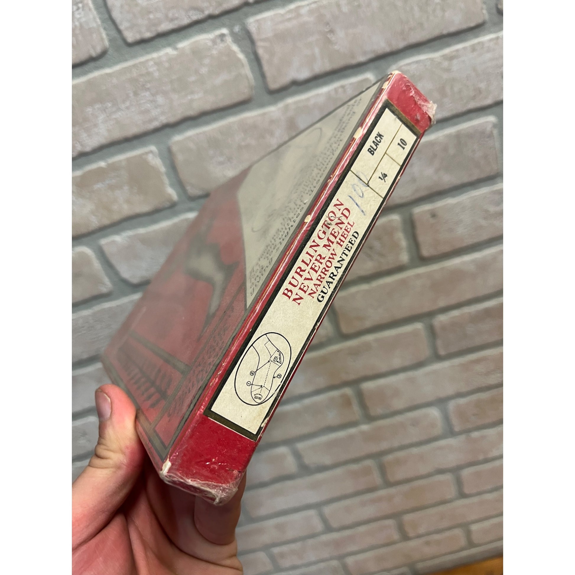 Vintage Burlington Hosiery Company Stockings Package Lingerie Silk Hose Box