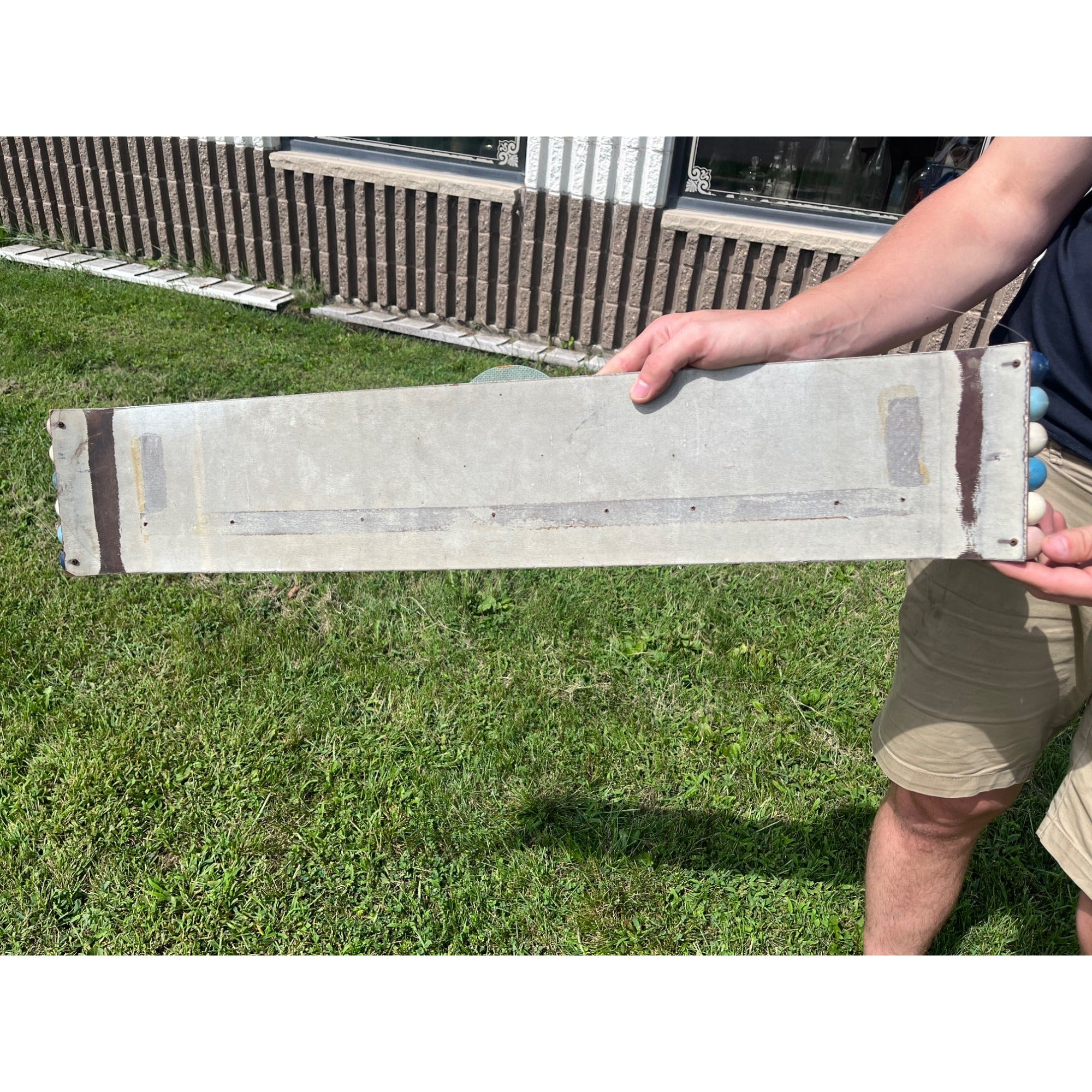 Vintage Johnson & Johnson Baby Needs Drug General Store Sign Advertising 1940s