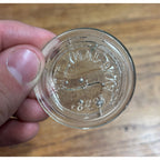 Antique S Clamp Shies Fruit Canning Jar 2" Lid "S" Embossed Patent 1898 Jan. 11