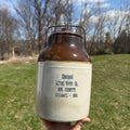 Antique Weir 1 Gal. Stoneware Crock Jar - Cincinnati Extracts Advertising