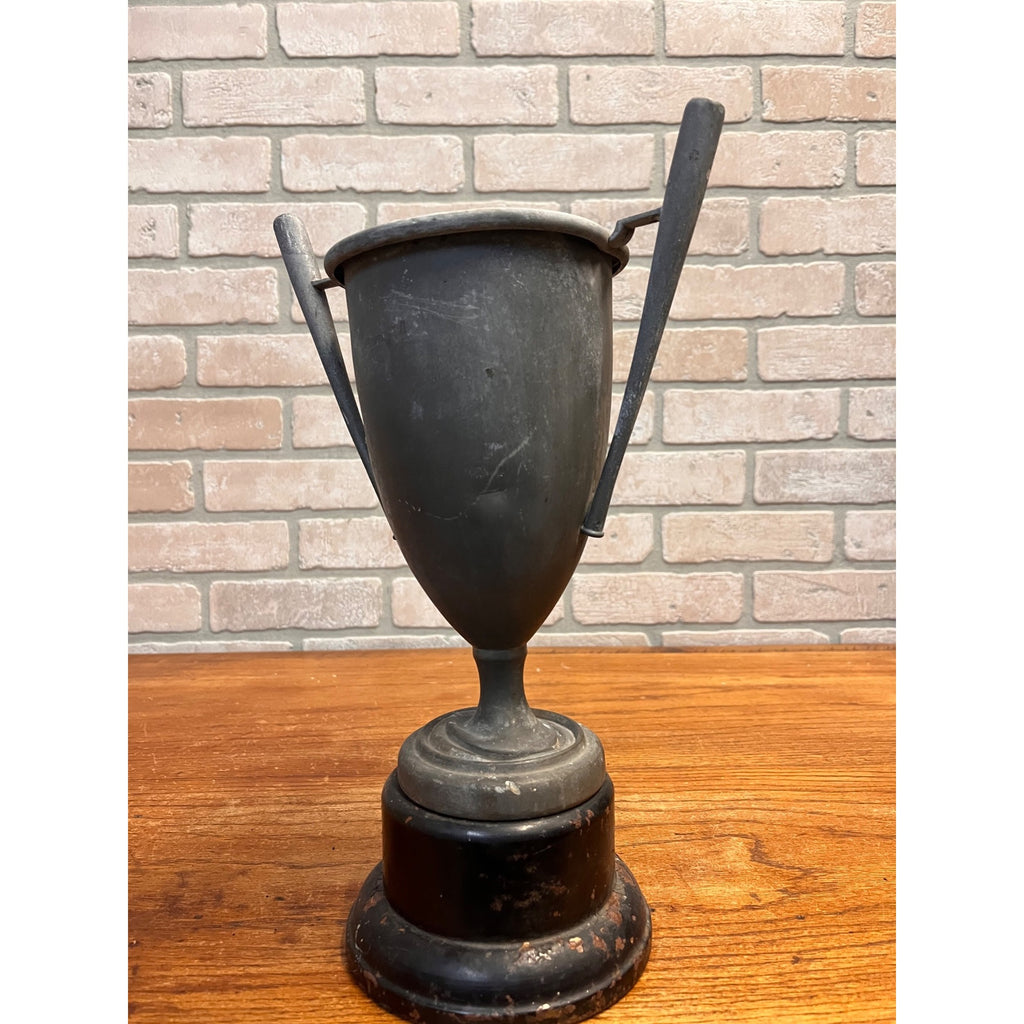 Vintage 1933 Baseball Trophy Cup Bat Handle Ripon Wisconsin Central State League