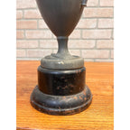 Vintage 1933 Baseball Trophy Cup Bat Handle Ripon Wisconsin Central State League