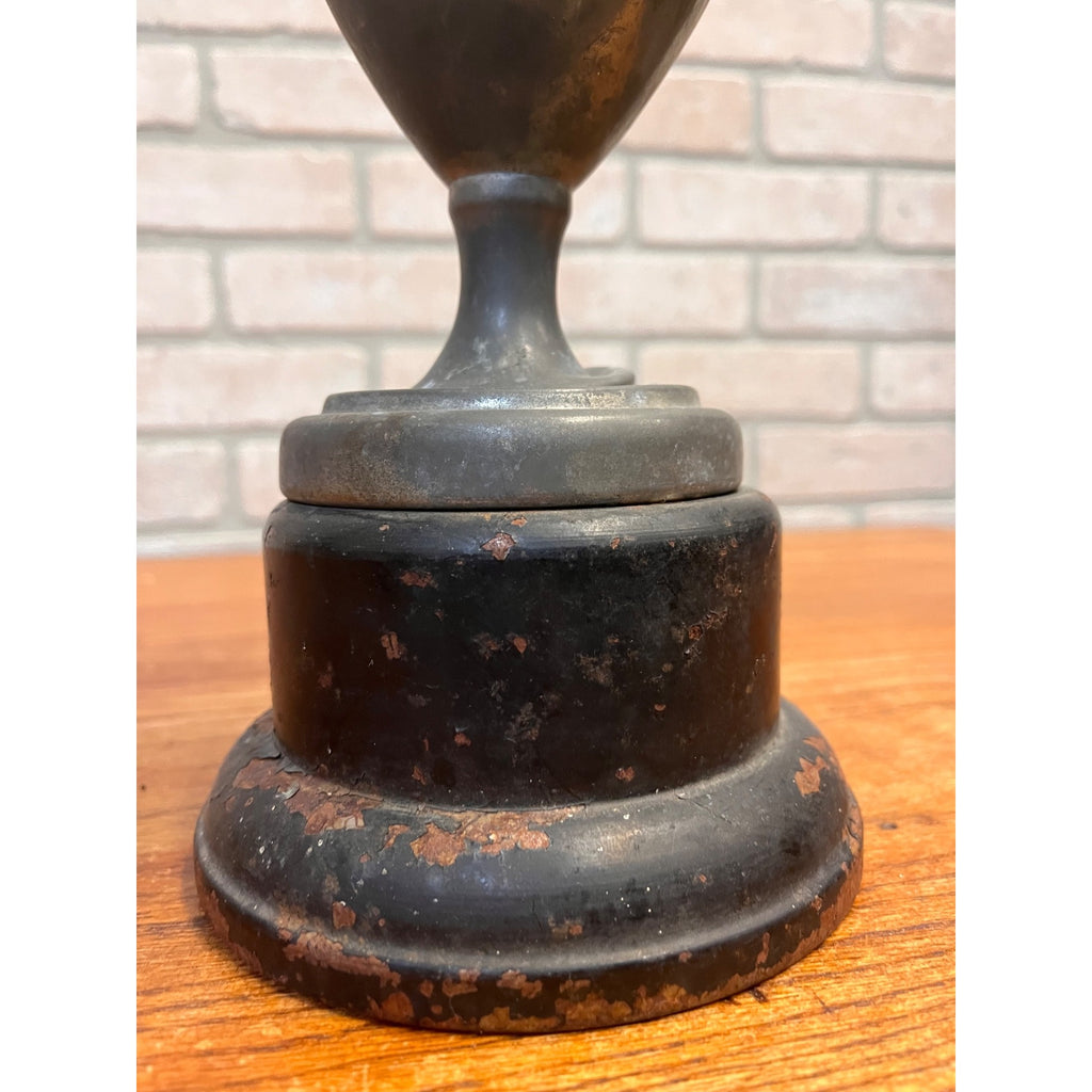 Vintage 1933 Baseball Trophy Cup Bat Handle Ripon Wisconsin Central State League
