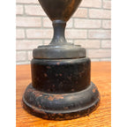 Vintage 1933 Baseball Trophy Cup Bat Handle Ripon Wisconsin Central State League