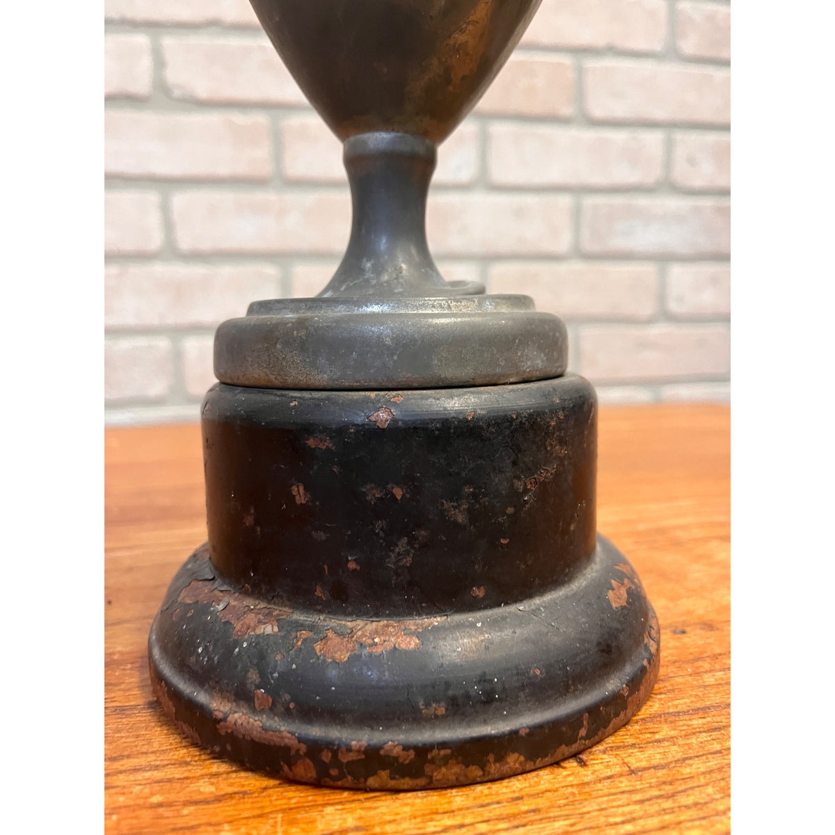 Vintage 1933 Baseball Trophy Cup Bat Handle Ripon Wisconsin Central State League