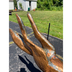 Vintage Copper Running Fox Weathervane By John Garret Thew Folk Art