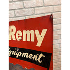 Vintage 1940s Delco-Remy Original Equipment Electrical Service Parts Sign