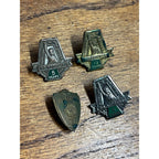 Vintage Safe Driver Taxi Award Pins Hartford Insurance Statue of Liberty Lot (4)