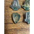 Vintage Safe Driver Taxi Award Pins Hartford Insurance Statue of Liberty Lot (4)