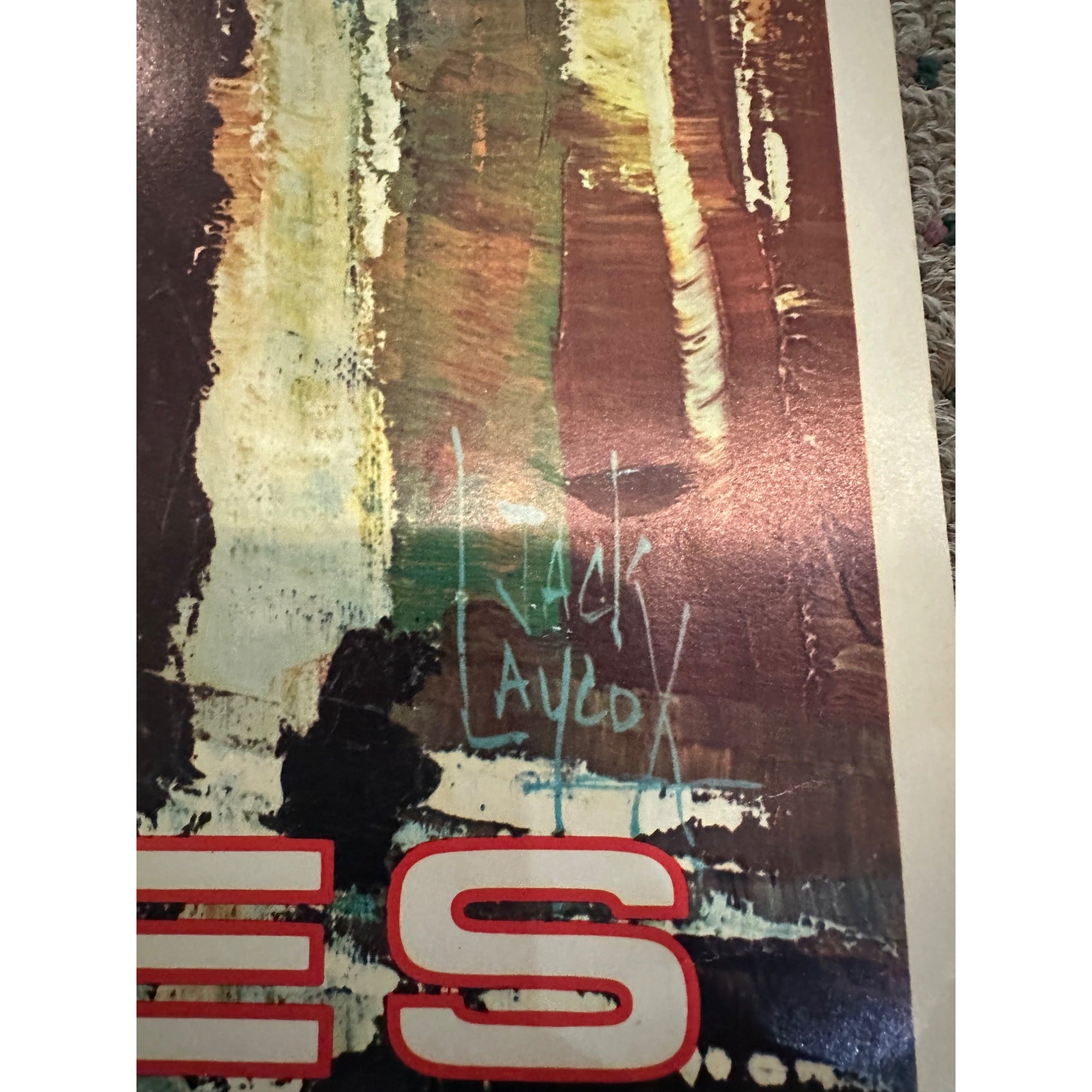 RARE Original Vintage Fly Delta Airlines New Orleans Poster Airport Travel