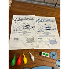 VTG 1988 Milton Bradley Shark Attack! Game Replacement Parts Pieces