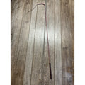 Vintage Equestrian Horse Whip Crop Braided Leather Handle Rope Lash Riding Aid