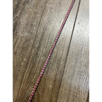 Vintage Equestrian Horse Whip Crop Braided Leather Handle Rope Lash Riding Aid