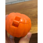 Vintage Halloween Fun World Pumpkin Toy Figure Bendable Pop-Up Squeak Toy Lot ++