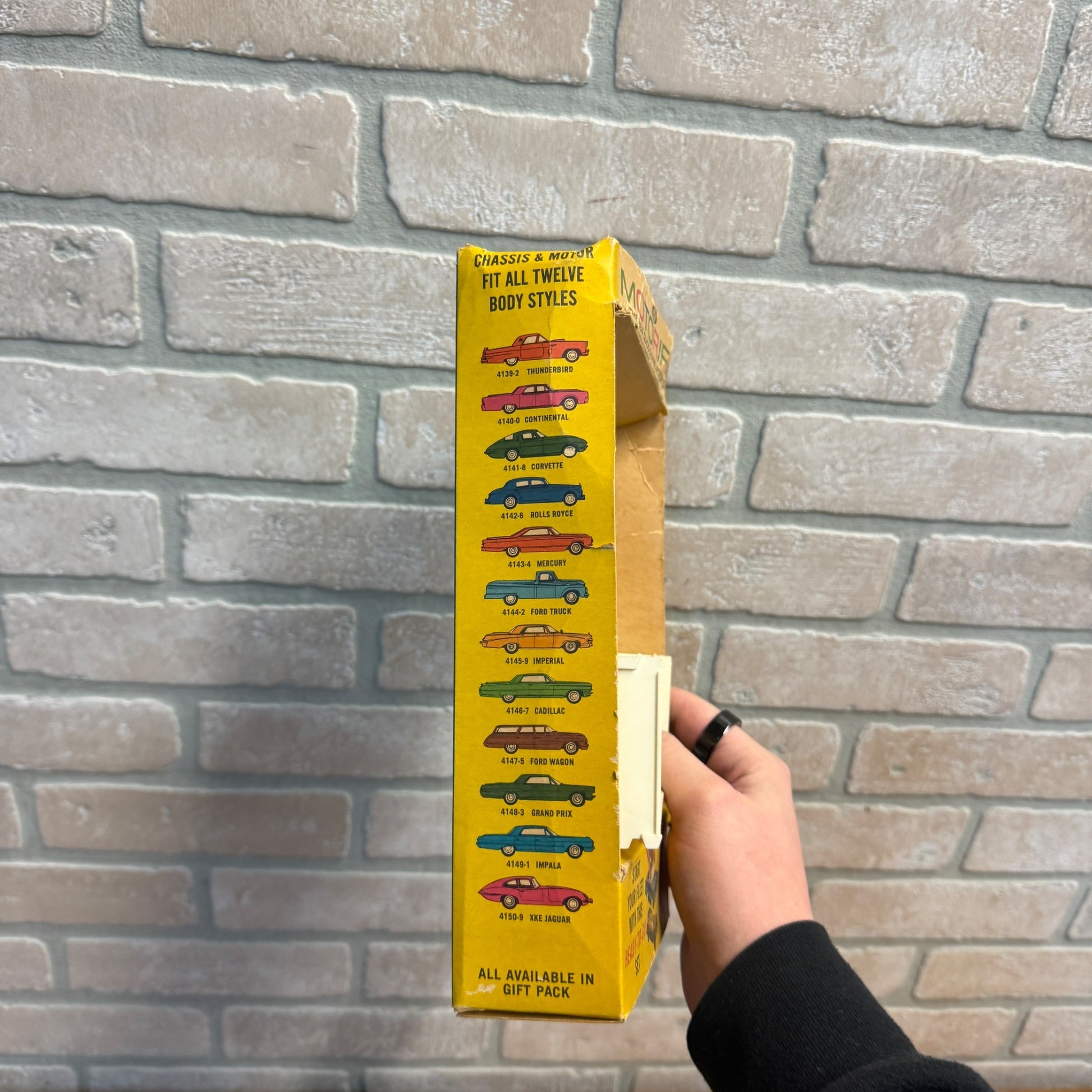 Vintage 1960s Ideal Motoric Cars GMC Truck Ford Truck Mercury Thunderbird W/ Box