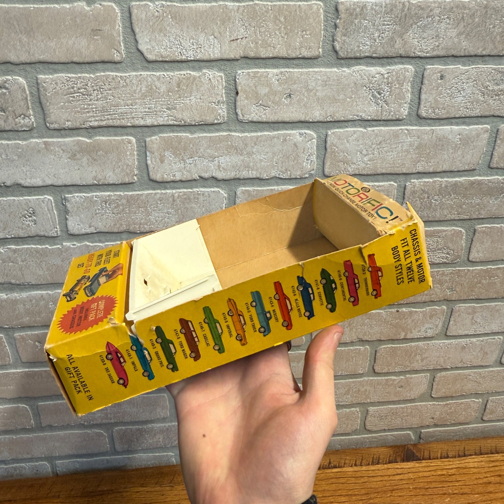 Vintage 1960s Ideal Motoric Cars GMC Truck Ford Truck Mercury Thunderbird W/ Box