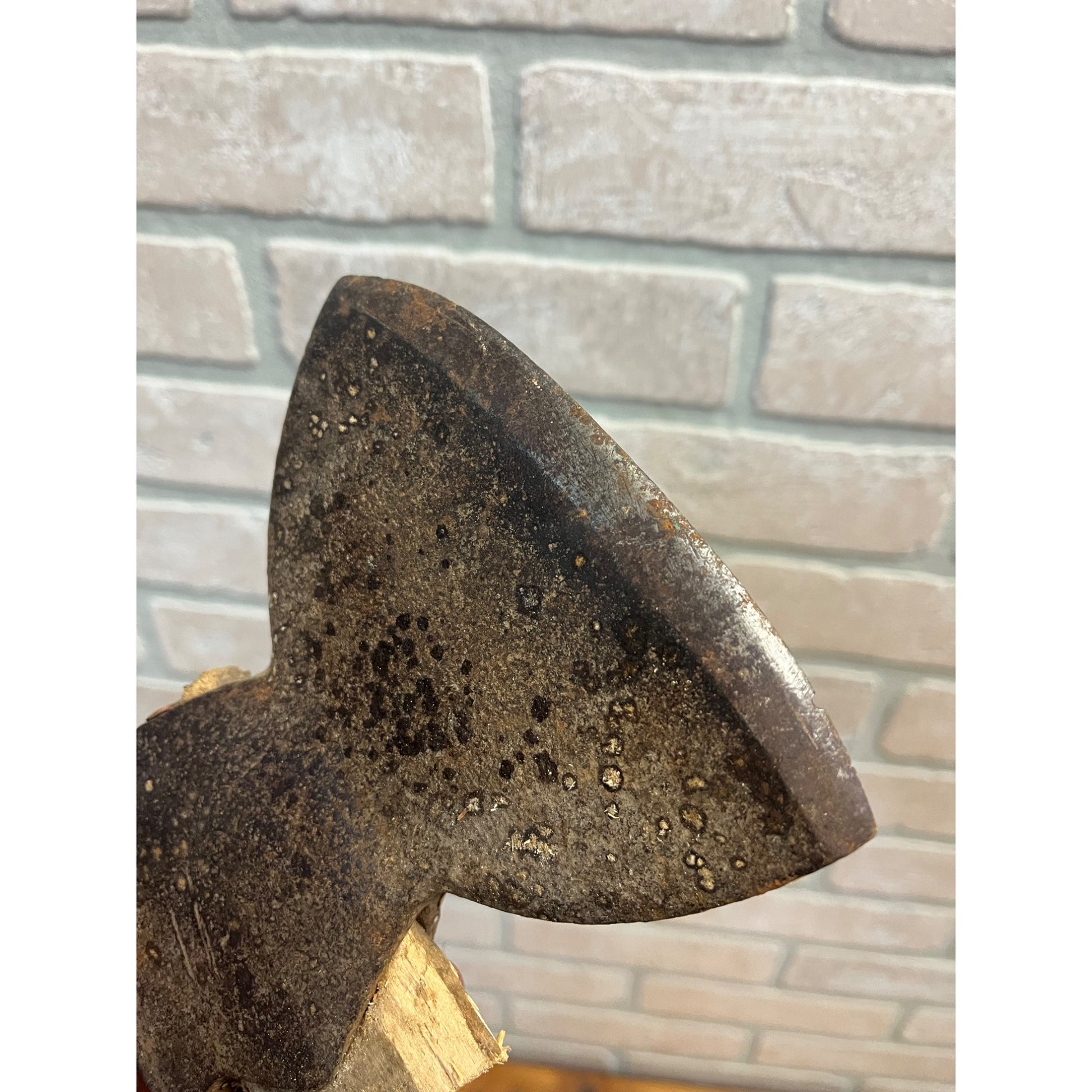 Vintage Cast Steel Hewing Axe Head 2lb 6oz - 6" Long x 5.25" Edge Restore