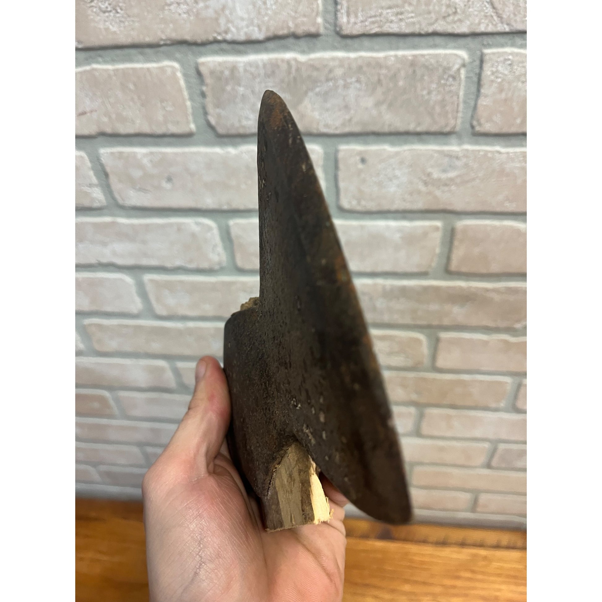 Vintage Cast Steel Hewing Axe Head 2lb 6oz - 6" Long x 5.25" Edge Restore