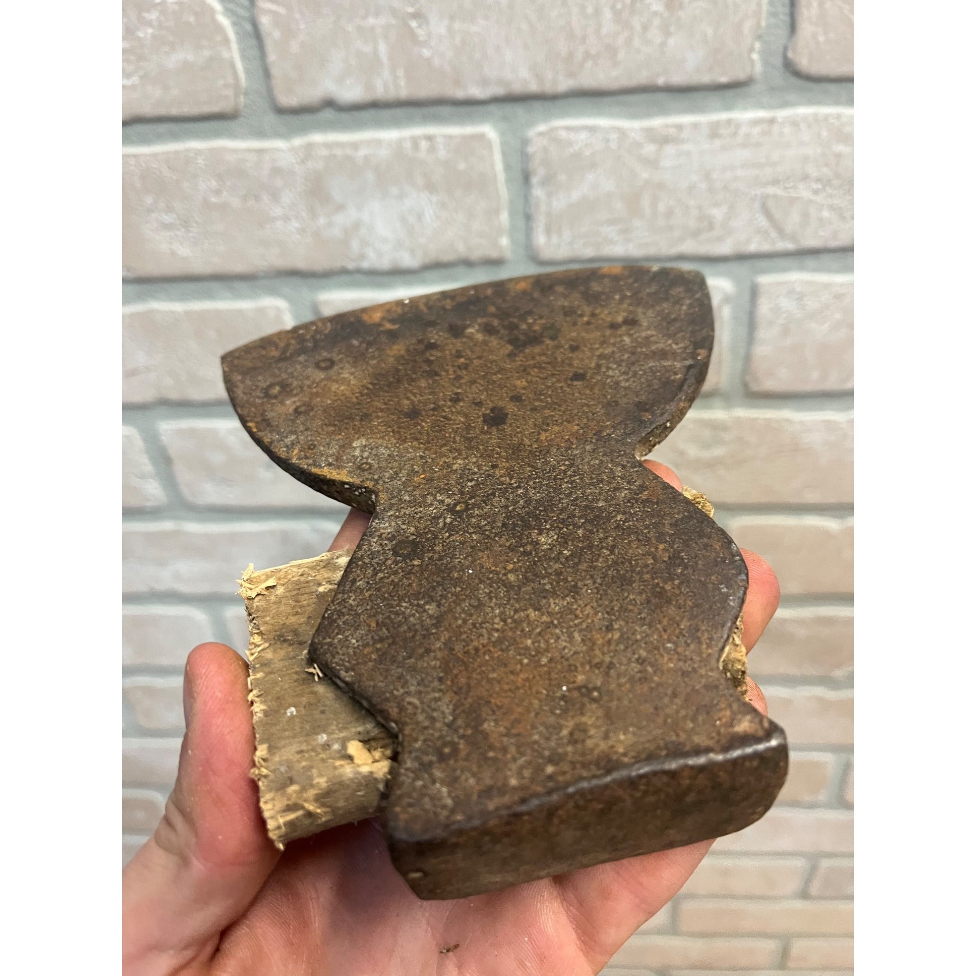 Vintage Cast Steel Hewing Axe Head 2lb 6oz - 6" Long x 5.25" Edge Restore