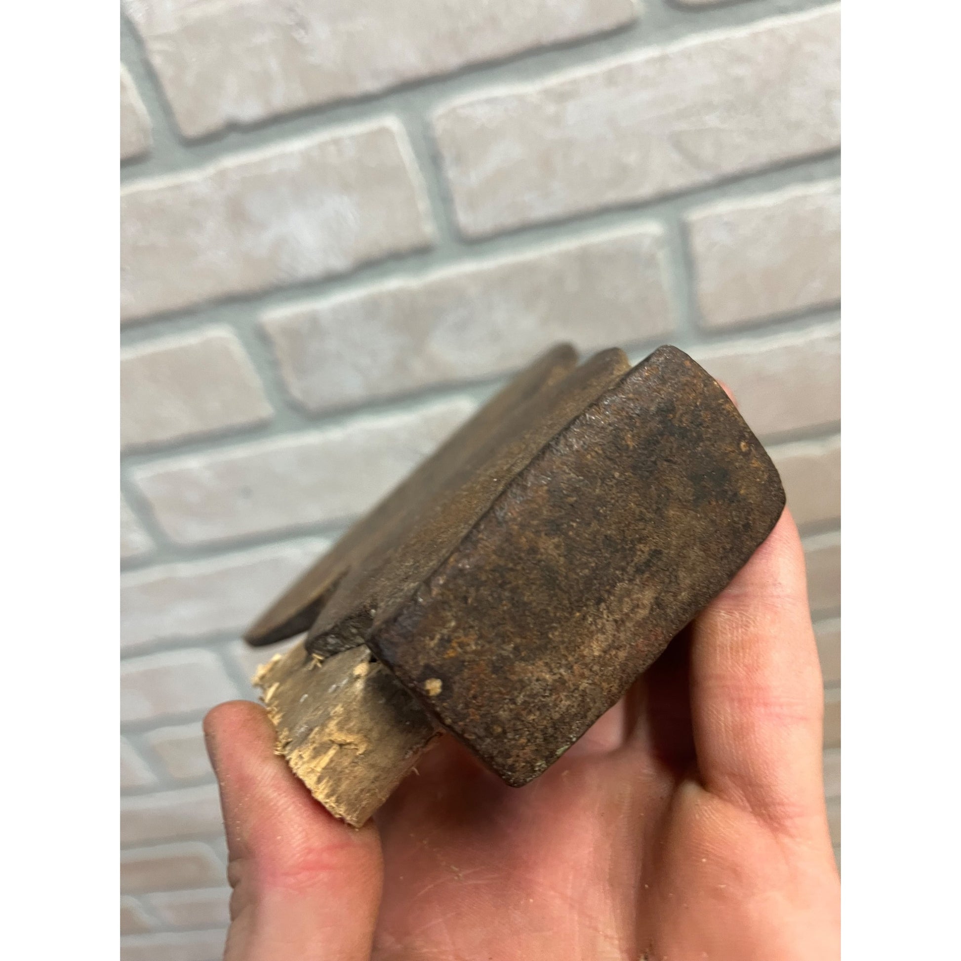 Vintage Cast Steel Hewing Axe Head 2lb 6oz - 6" Long x 5.25" Edge Restore