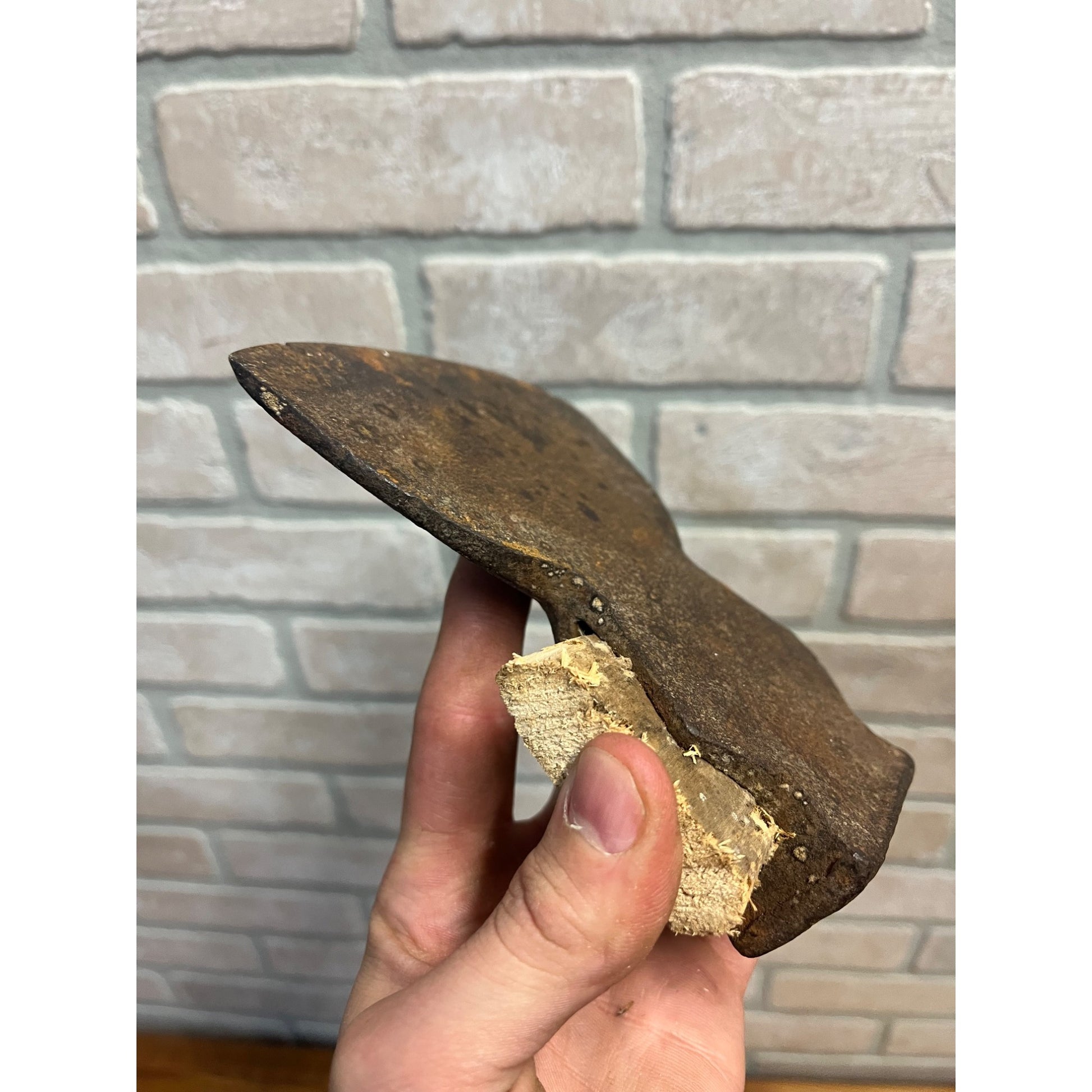 Vintage Cast Steel Hewing Axe Head 2lb 6oz - 6" Long x 5.25" Edge Restore