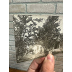 Coulter Iowa IA RPPC Postcard Danish Lutheran Parsonage Early 1900s Vintage