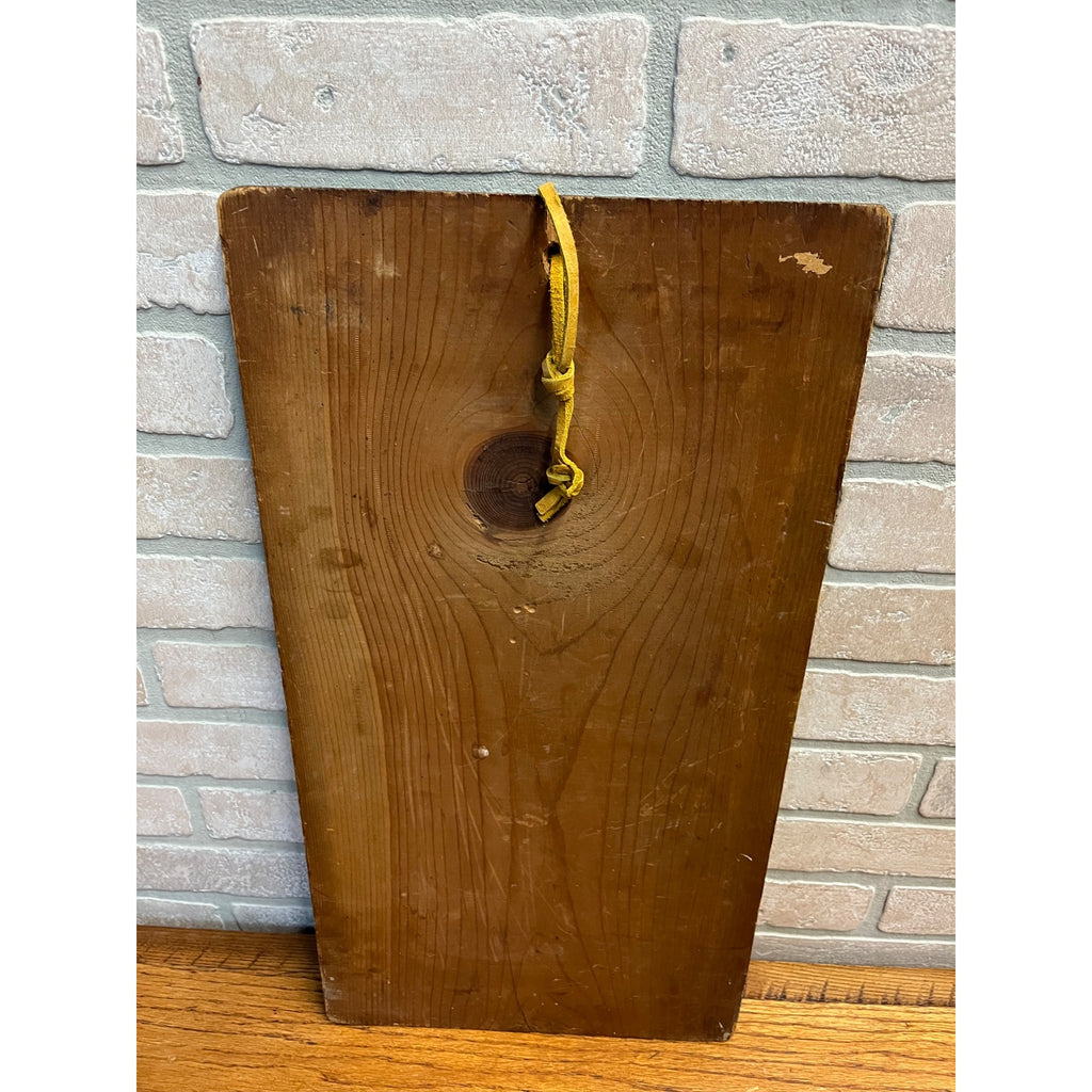 Antique Civil War Newspaper Replica Art Sign on Wood Avoid Draft Indiana Cavalry