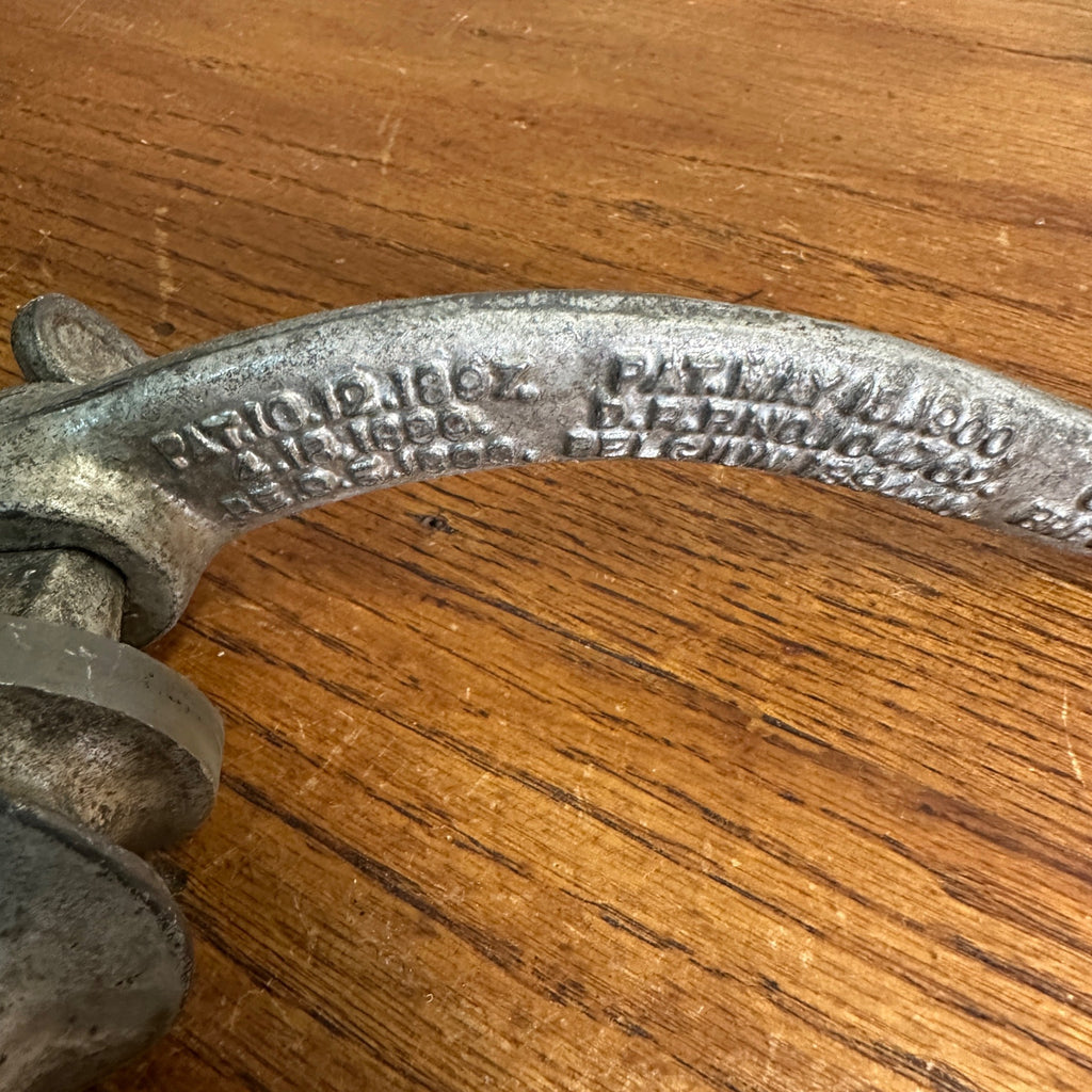 Original Universal No 3. Food Grinder Chopper Handle Crank & Parts Vintage Antique