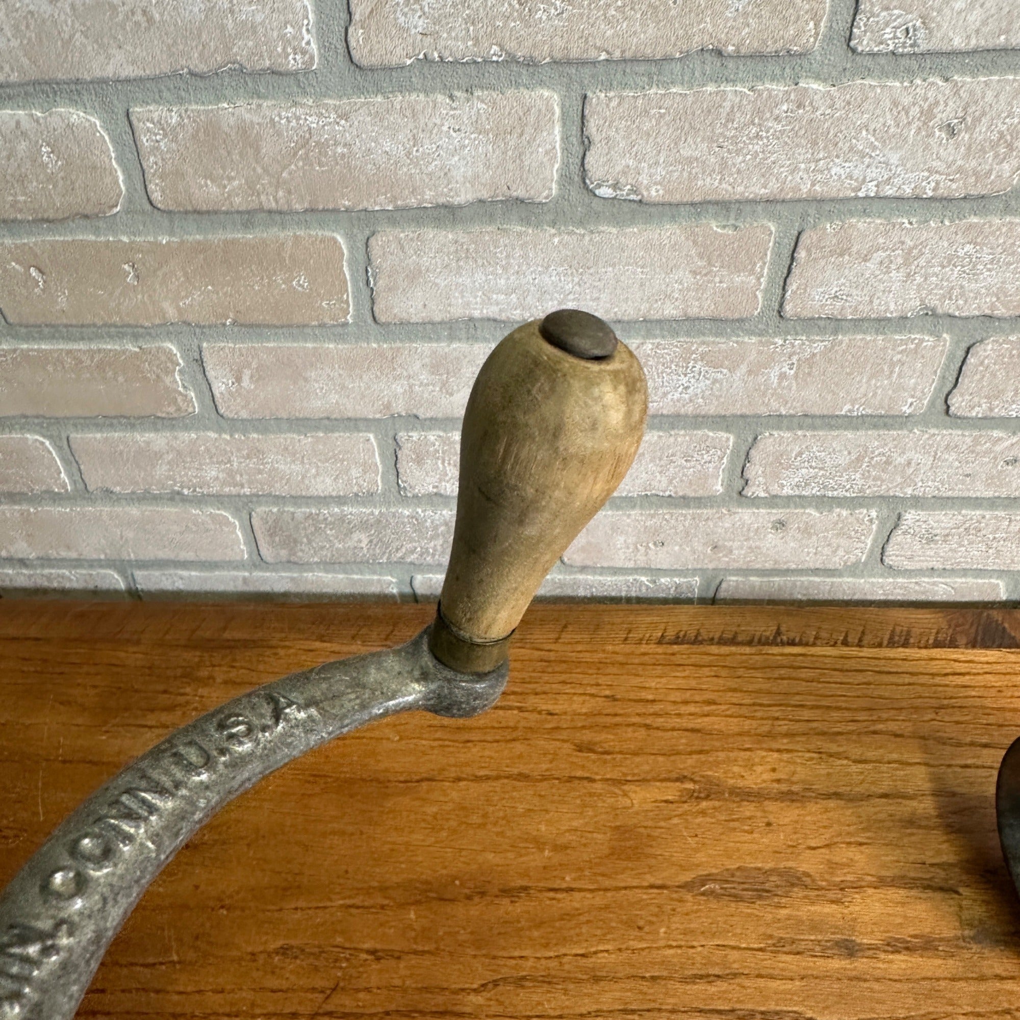 Original Universal No 3. Food Grinder Chopper Handle Crank & Parts Vintage Antique