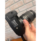 Nikon D40 DSLR Camera Kit AF-S DX Nikkor 18-55mm Lens Manuals & Accessories Box