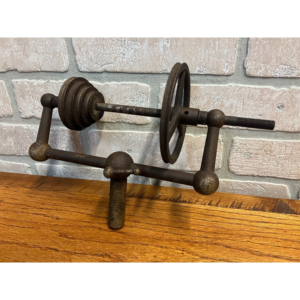 Vintage Watchmakers Jewelers Lathe Countershaft Drive Pulleys Machinist No Base