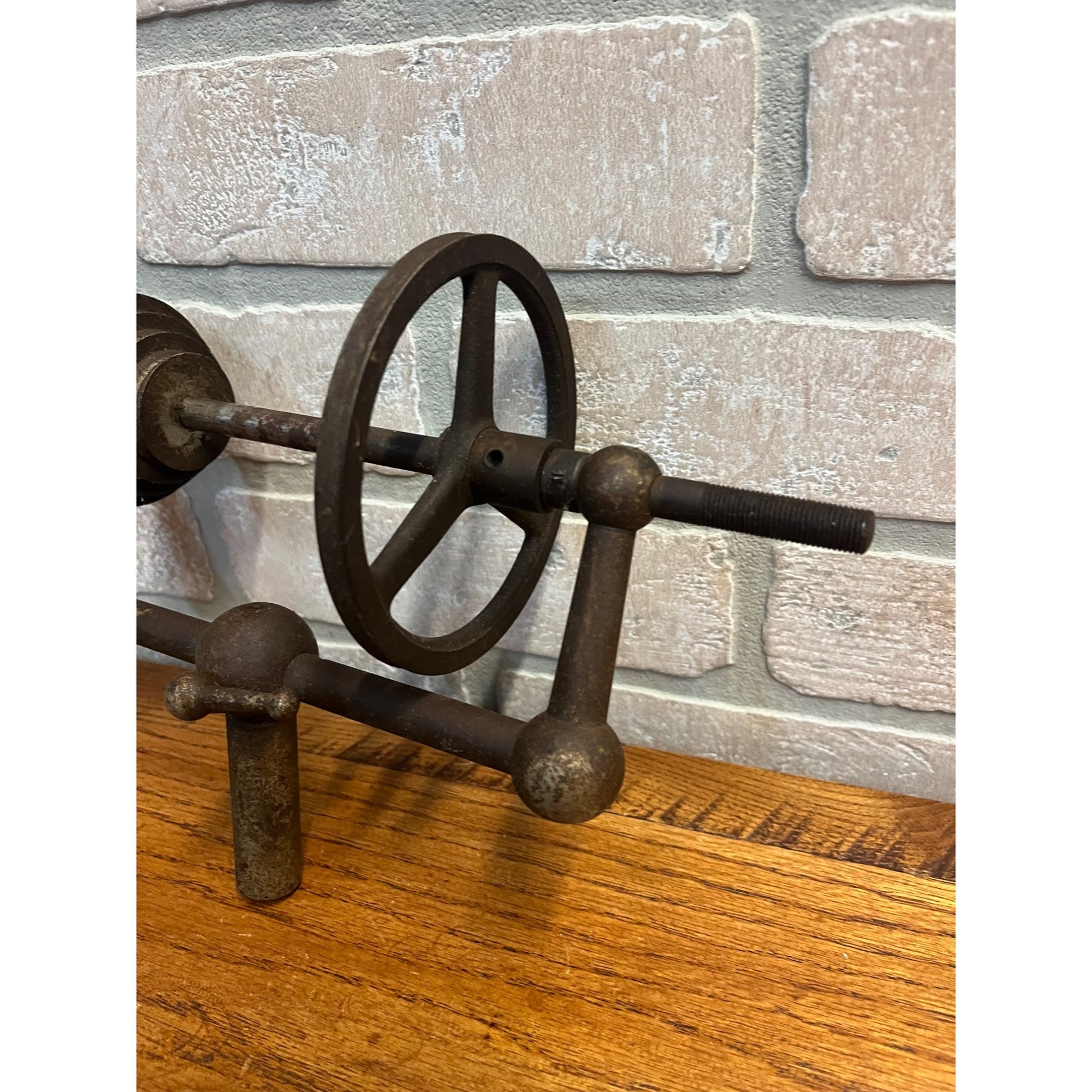 Vintage Watchmakers Jewelers Lathe Countershaft Drive Pulleys Machinist No Base