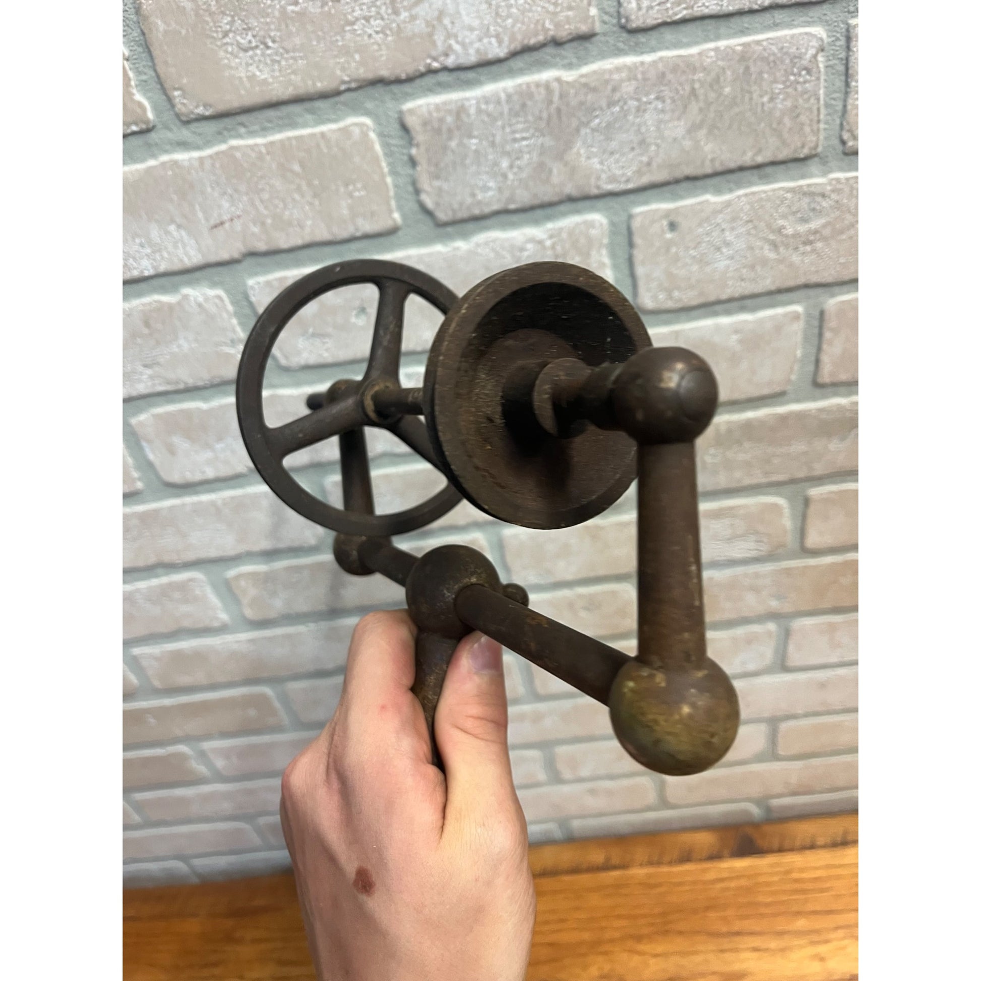 Vintage Watchmakers Jewelers Lathe Countershaft Drive Pulleys Machinist No Base