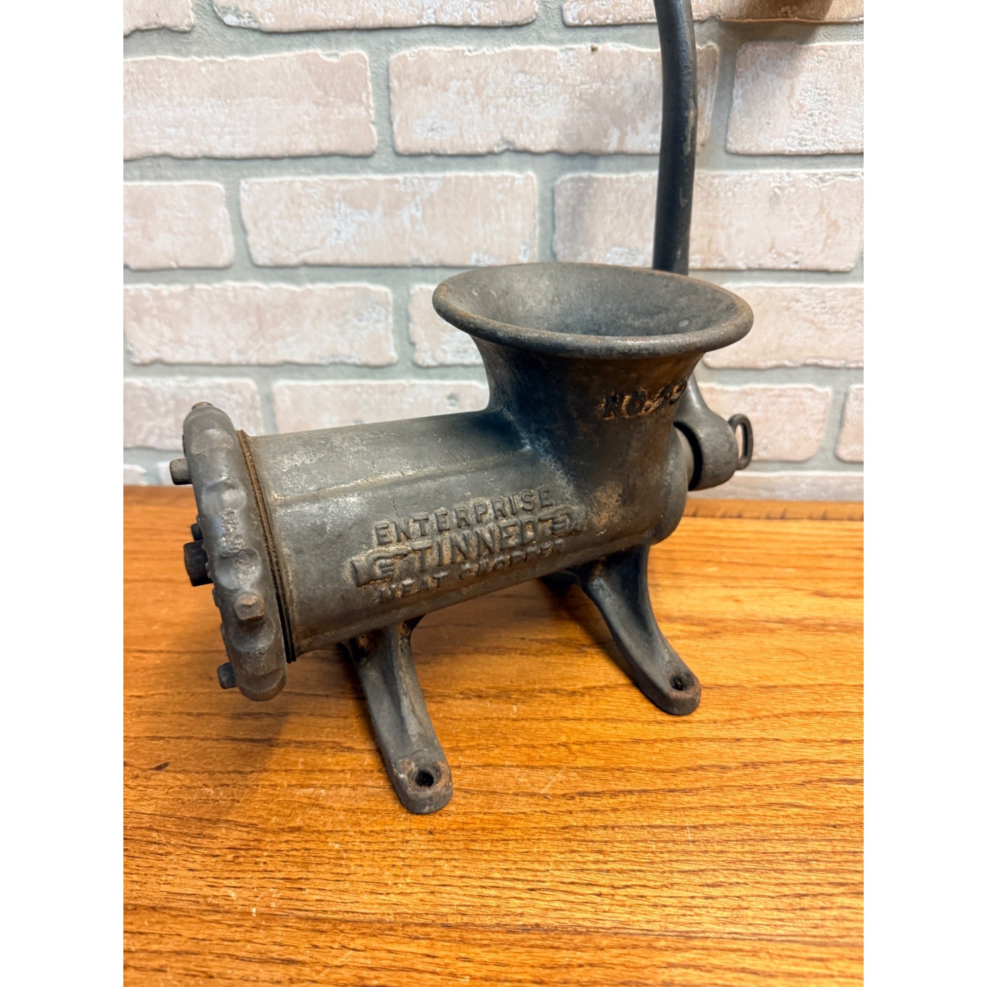 Vintage Enterprise No 22 Tinned Meat Grinder Food Chopper